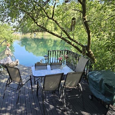 Luxury Lakeside Caravan With Hottub And Private Fishing Peg, Tattershall Lakes Ngoại thất bức ảnh