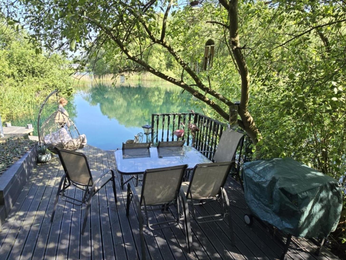 Luxury Lakeside Caravan With Hottub And Private Fishing Peg, Tattershall Lakes Ngoại thất bức ảnh