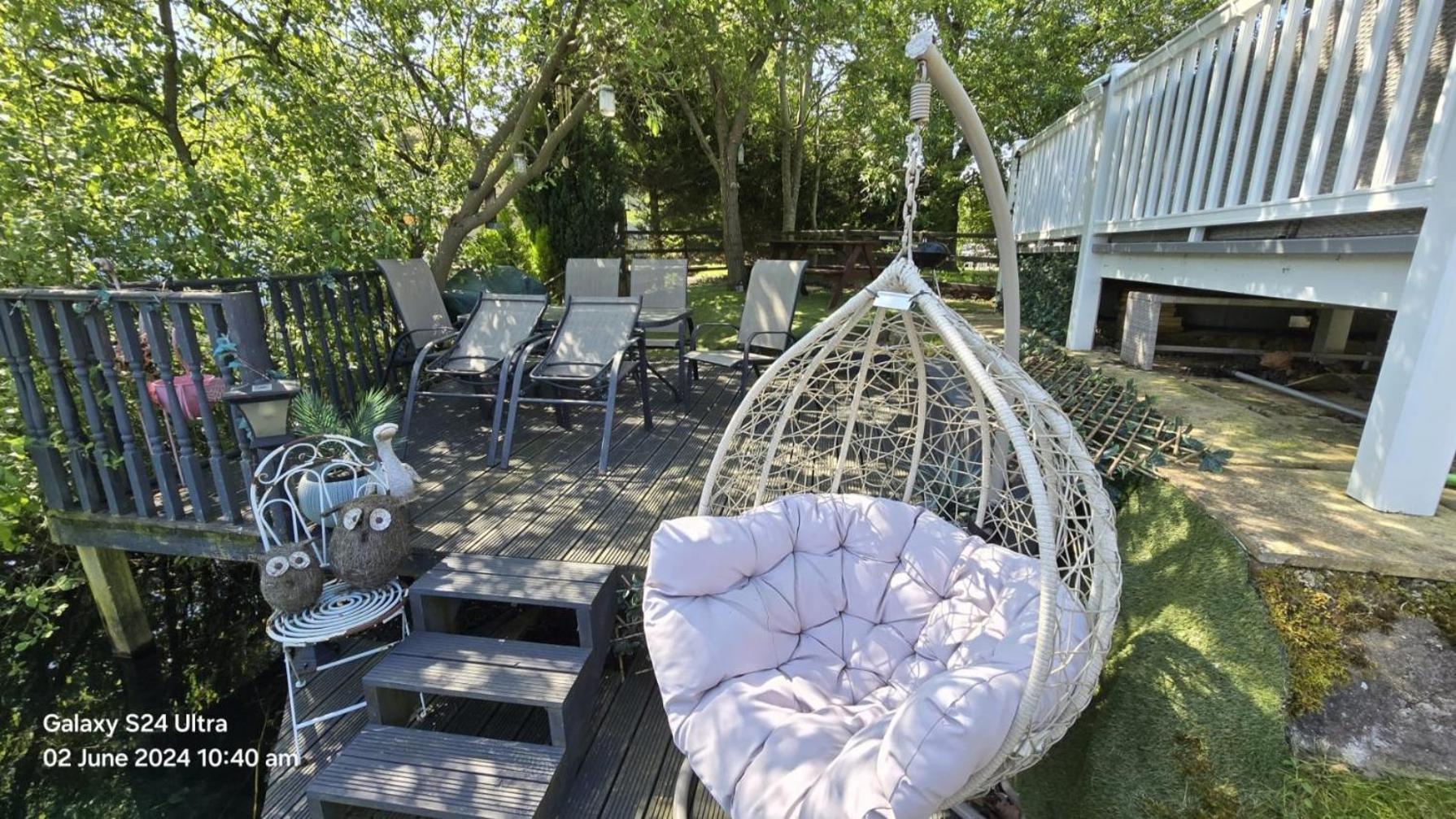 Luxury Lakeside Caravan With Hottub And Private Fishing Peg, Tattershall Lakes Ngoại thất bức ảnh